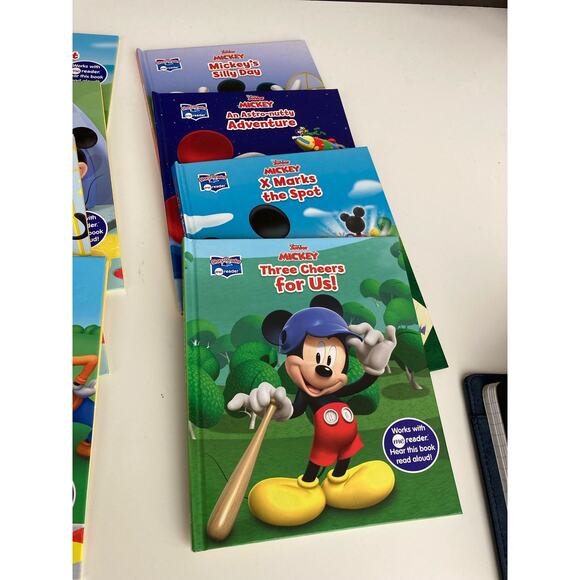 Mickey Mouse electronic me reader story reader with 8 books - Picture 6 of 6
